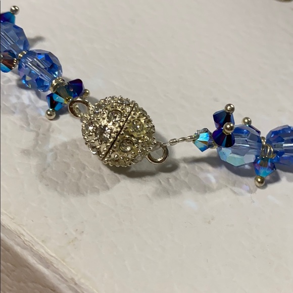 Swarovski necklace + earring set - Picture 6 of 8